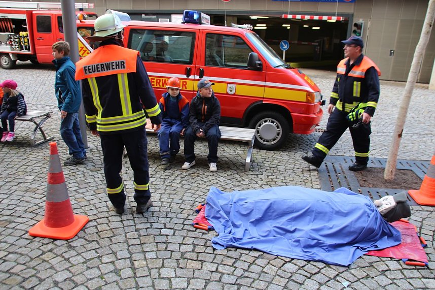 Tolle &Uuml;bung mit den Jugendwehren