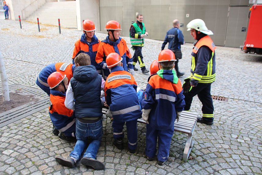 Tolle &Uuml;bung mit den Jugendwehren