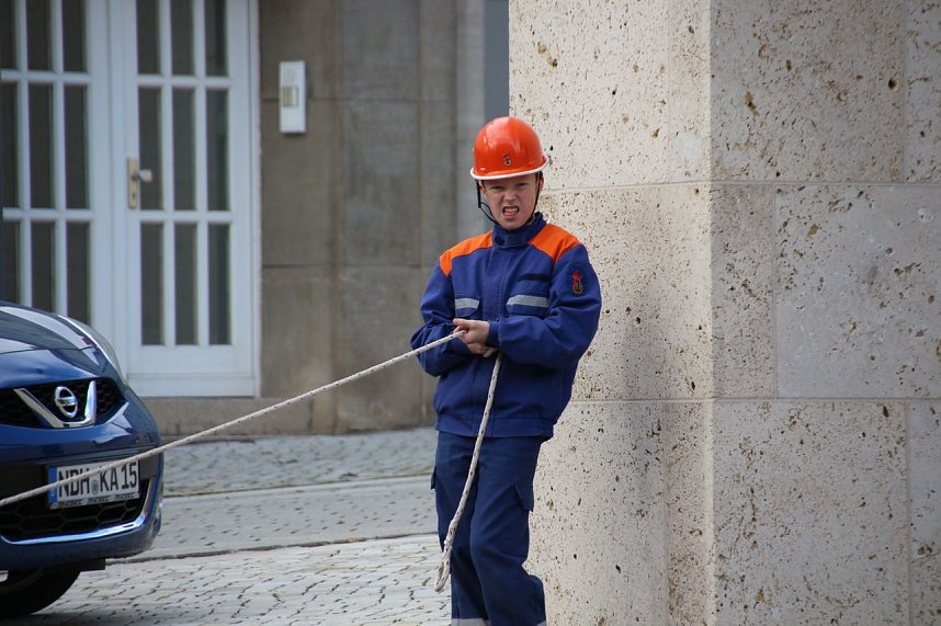 Tolle &Uuml;bung mit den Jugendwehren