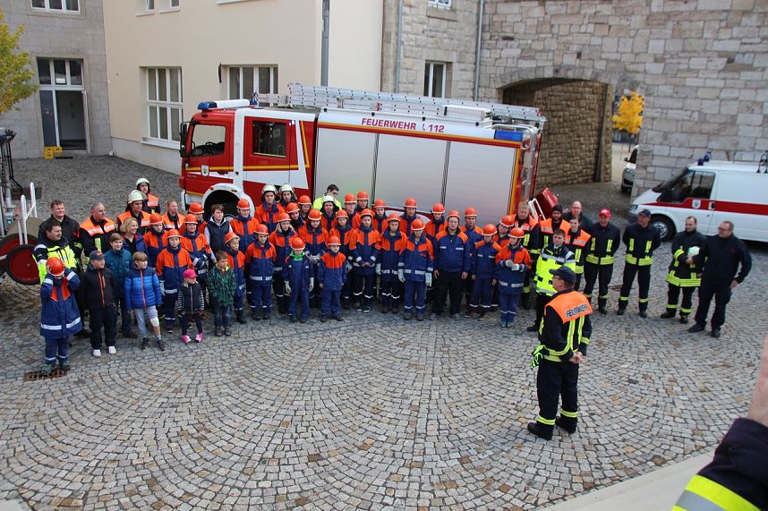 Tolle &Uuml;bung mit den Jugendwehren