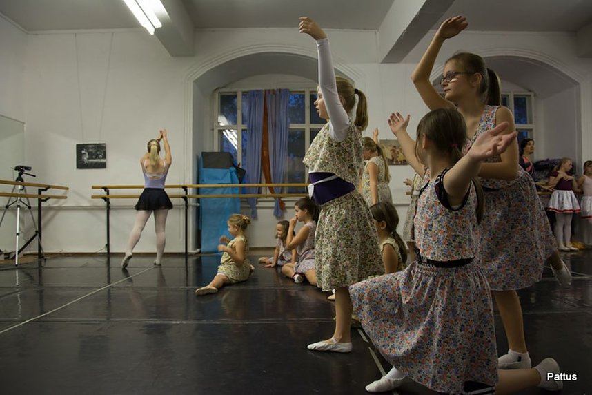 Beim Proben zugeschaut