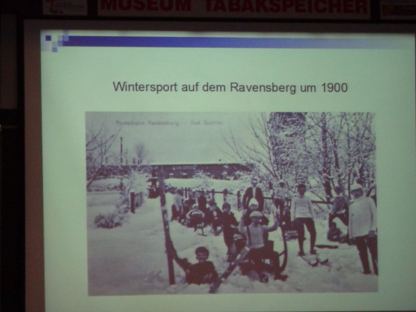 Vortrag im Tabakspeicher