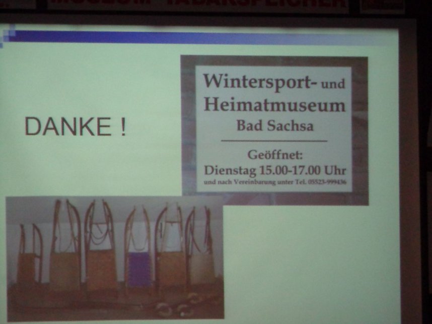 Vortrag im Tabakspeicher