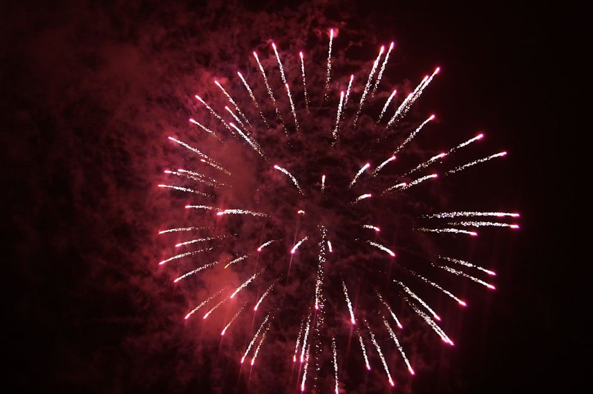 Martini 2016 - Brezeln, Feuerwerk und Schattenspiel