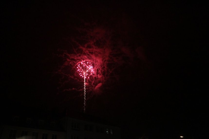 Martini 2016 - Brezeln, Feuerwerk und Schattenspiel