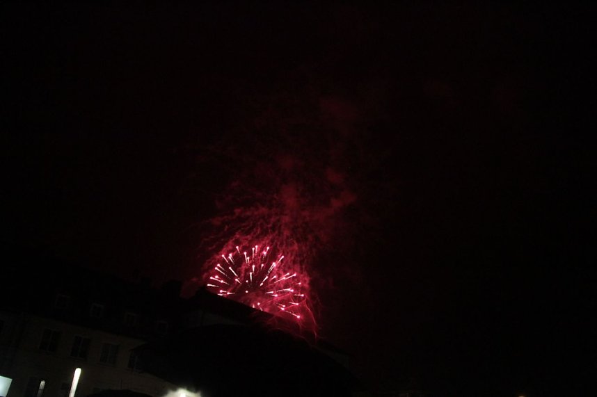 Martini 2016 - Brezeln, Feuerwerk und Schattenspiel