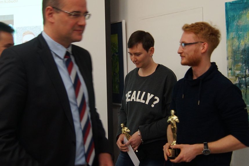 Ehrung der Sportchampions- und botschafter