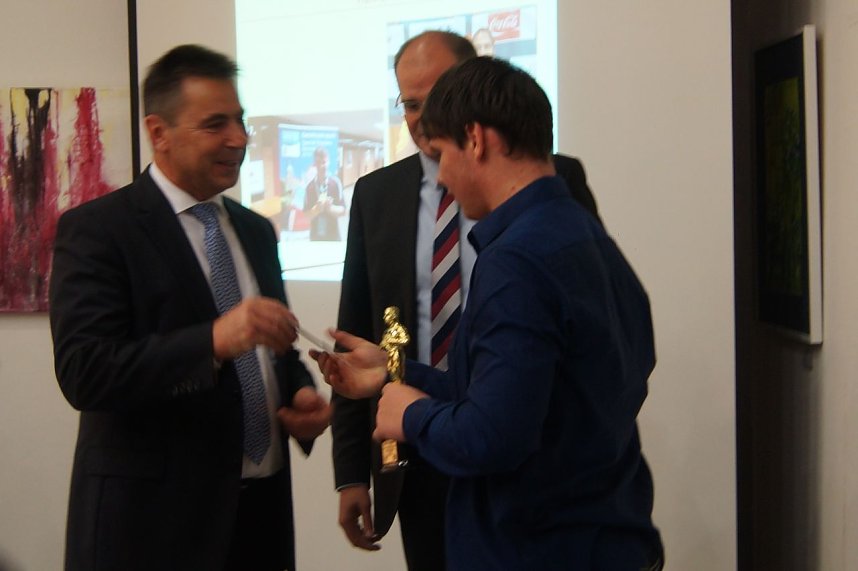 Ehrung der Sportchampions- und botschafter