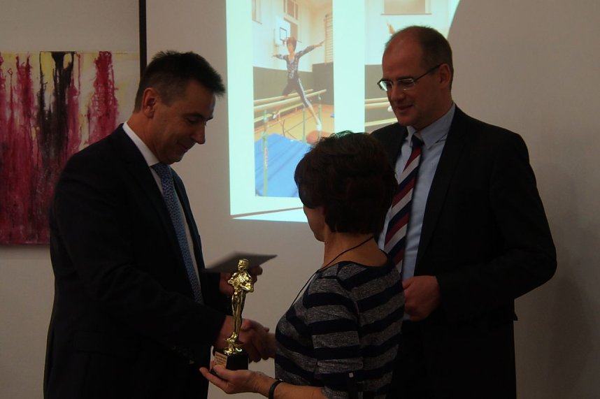 Ehrung der Sportchampions- und botschafter