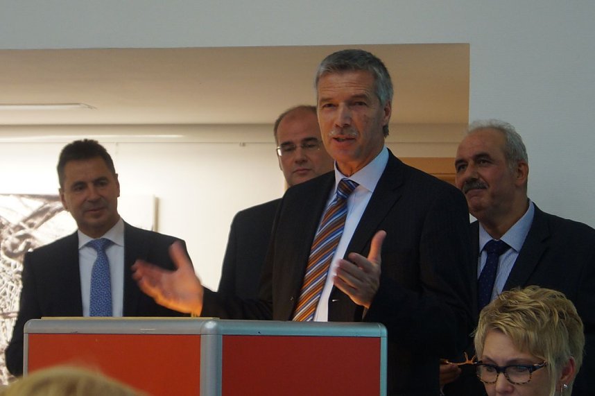 Ehrung der Sportchampions- und botschafter