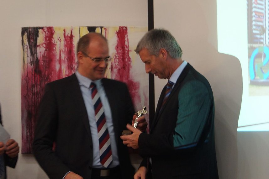 Ehrung der Sportchampions- und botschafter