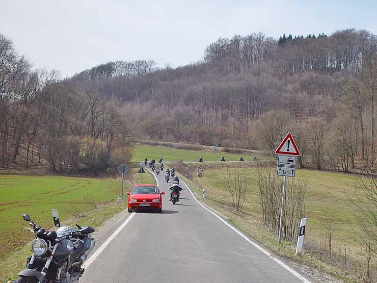 Die erste Ausfahrt - Fotos: H. Michel