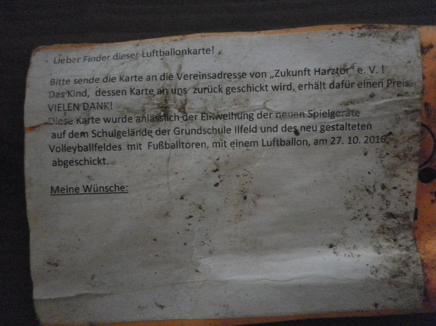 Fast 200 Kilometer weit geflogen