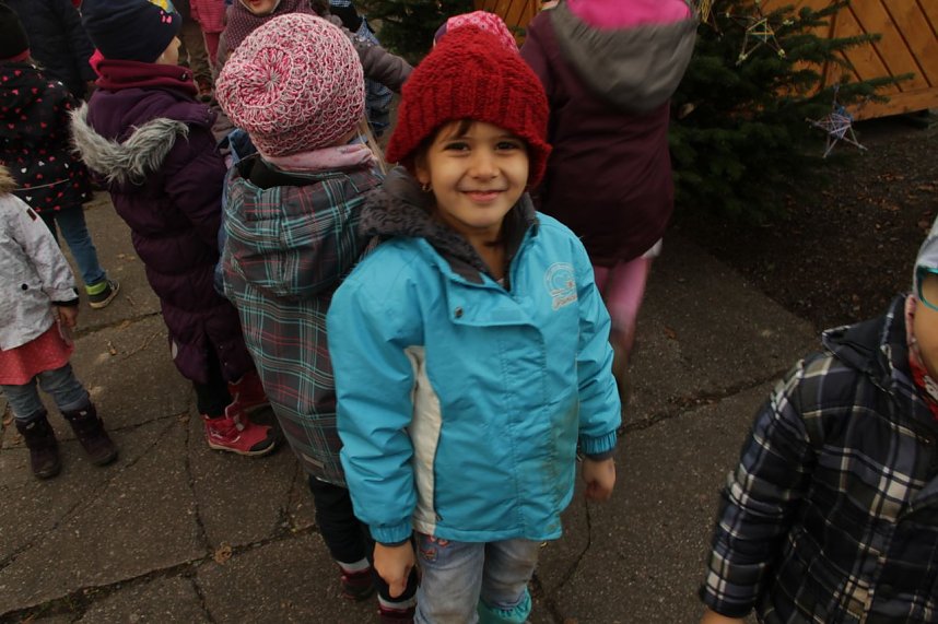 Vorbereitungen f&uuml;r den Handwerkermarkt vor der Blasii-Kirche