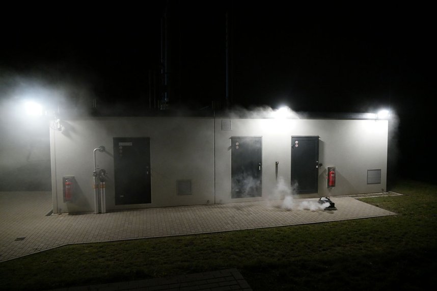 &Uuml;bung in der Biomethan-Anlage der EVN