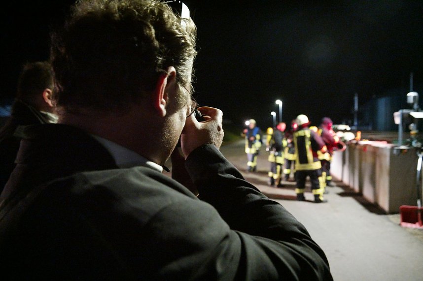 &Uuml;bung in der Biomethan-Anlage der EVN