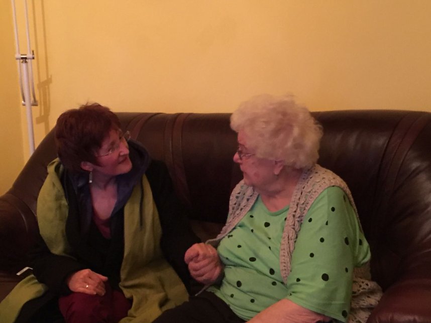 Hilfstransport ist angekommen