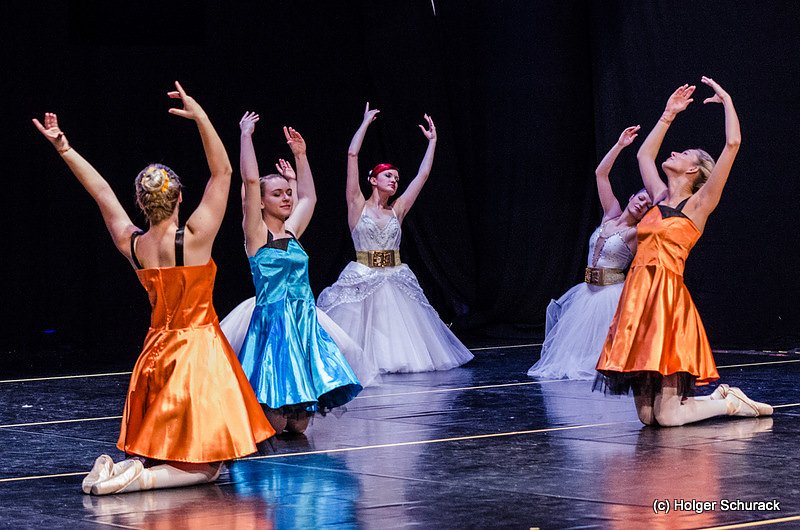 Die Sch&ouml;ne und das Biest ein Ballettm&auml;rchen.