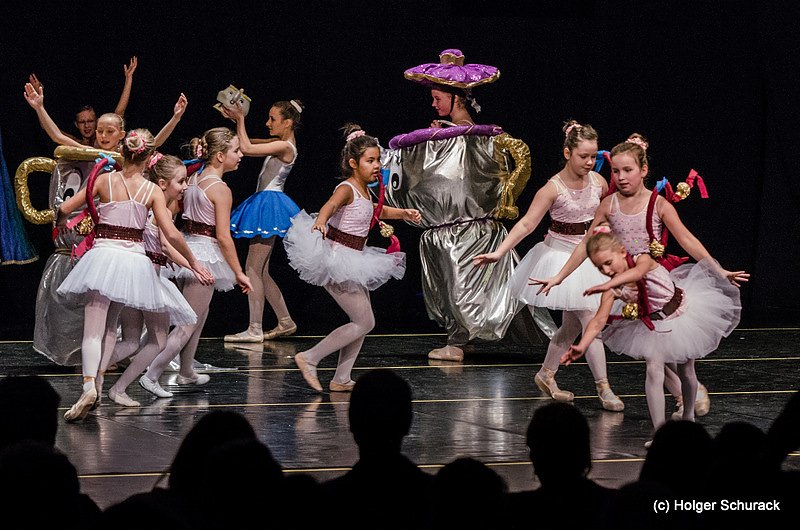 Die Sch&ouml;ne und das Biest ein Ballettm&auml;rchen.