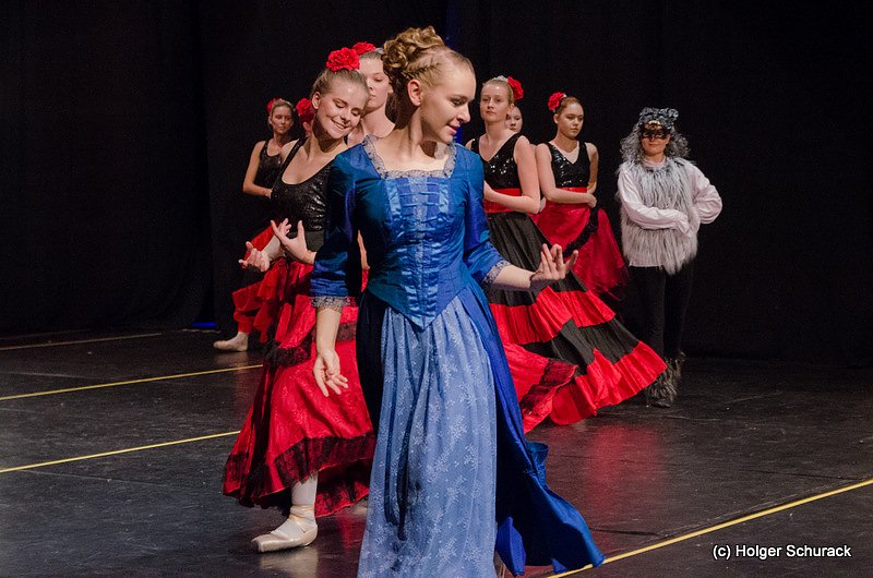 Die Sch&ouml;ne und das Biest ein Ballettm&auml;rchen.