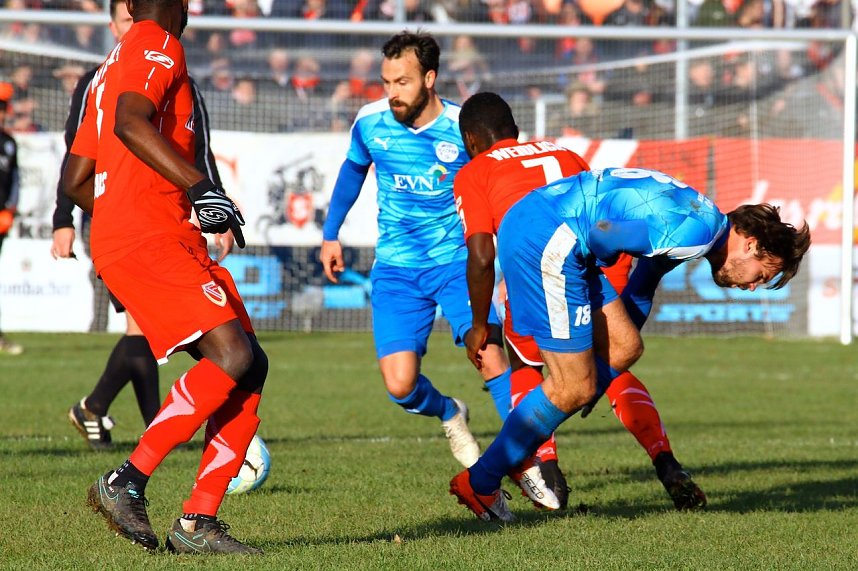 Wacker Nordhausen und Energie Cottbus trennen sich torlos.