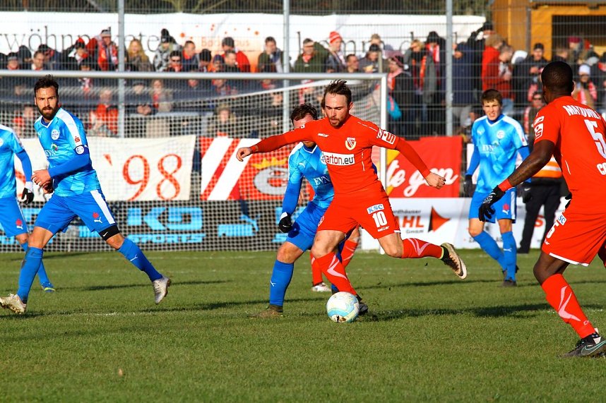 Wacker Nordhausen und Energie Cottbus trennen sich torlos.