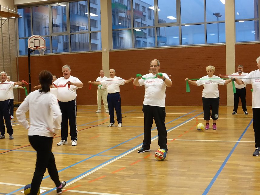 Herzsportgruppe blickt auf ein erfolgreiches Jahr zur&uuml;ck