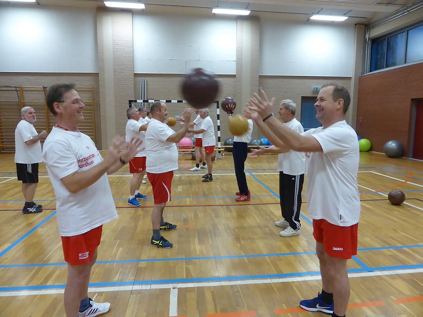 Herzsportgruppe blickt auf ein erfolgreiches Jahr zur&uuml;ck