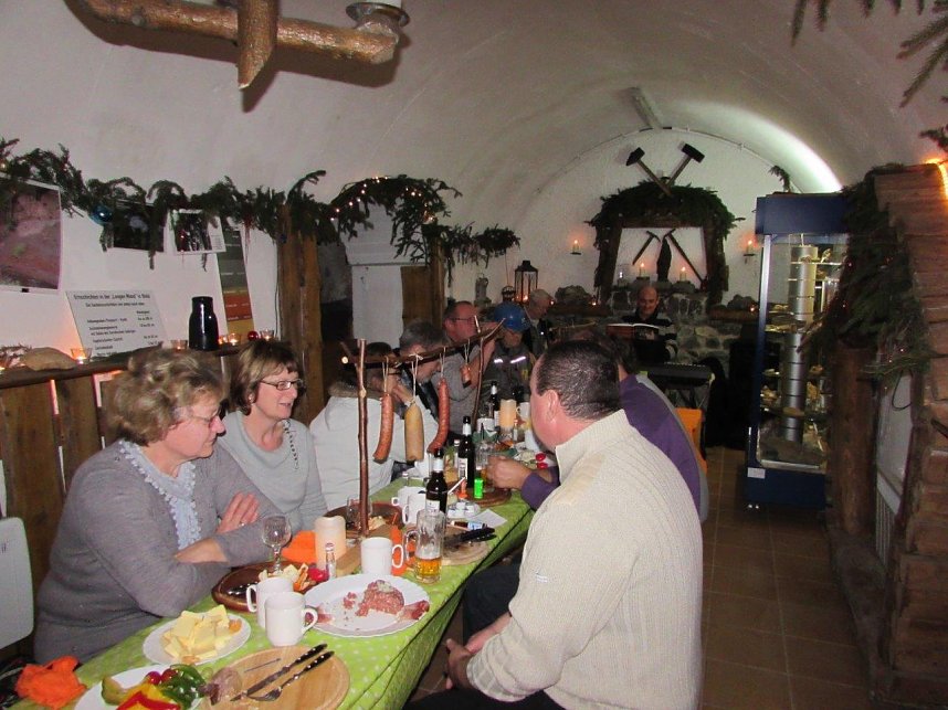 Bergweihnacht in der "Langen Wand"