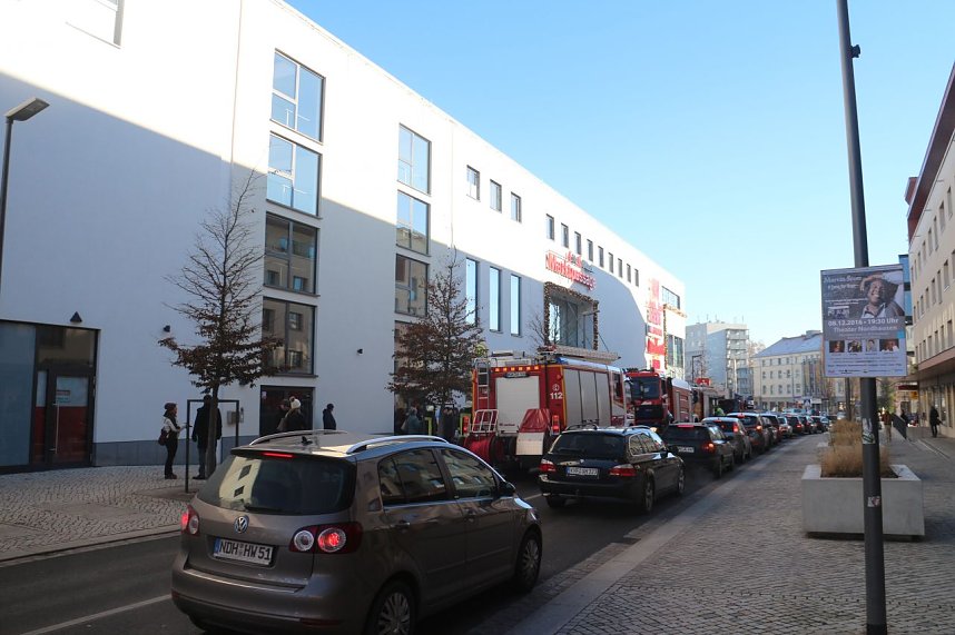 Einsatz in der Marktpasage