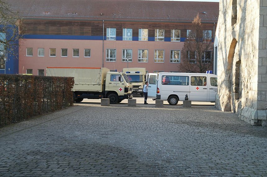 Alles zur Evakuierung vorbereitet