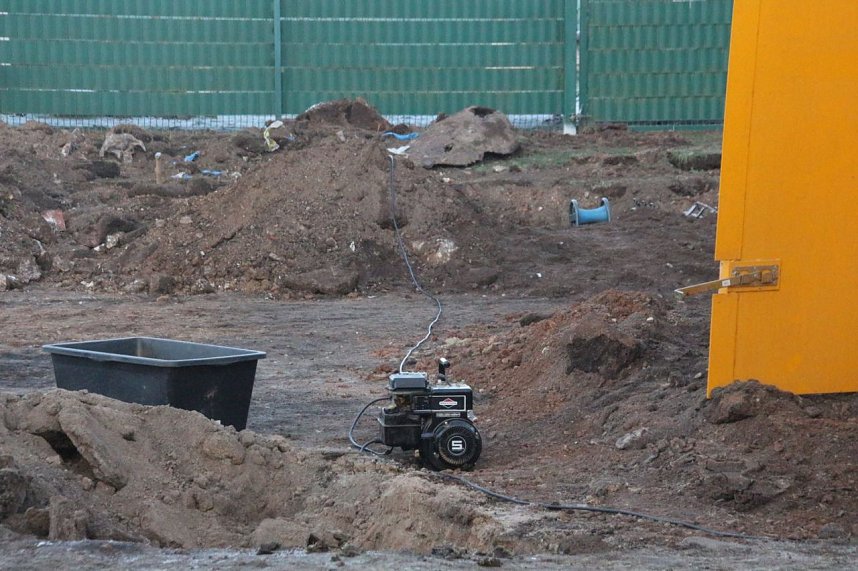 Vorbereitungen zur Entsch&auml;rfung