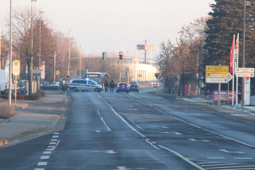 Vorbereitungen zur Entsch&auml;rfung: Hier geht nichts mehr