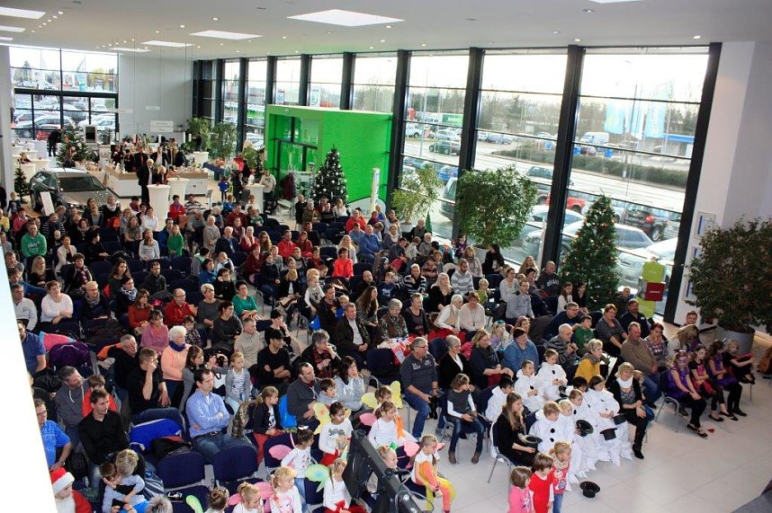 Im vergangenen Jahr war die Skoda-Autowelt bis auf den letzten Platz gef&uuml;llt.