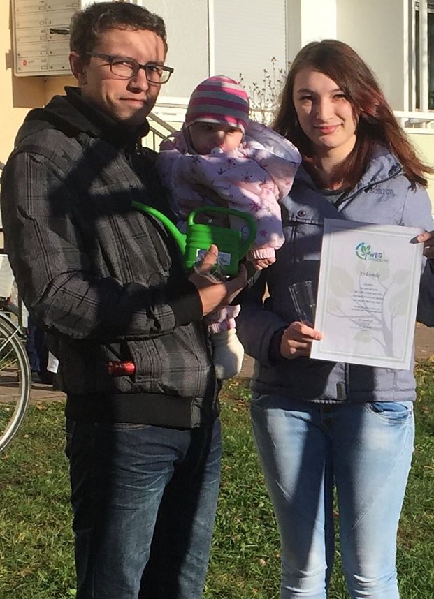 In diesem Jahr gepflanzt: Elia Sophie Graf