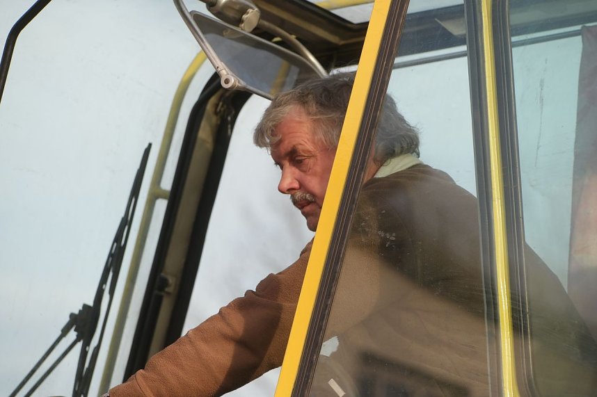 Der Versuch, ein Silo zu demontieren