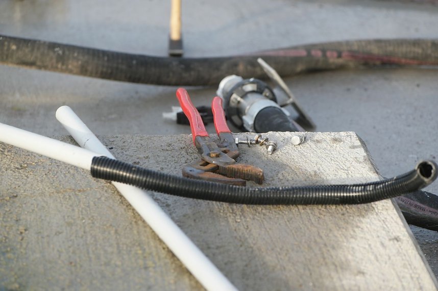 Der Versuch, ein Silo zu demontieren