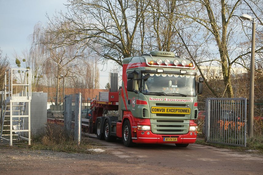 Der Versuch, ein Silo zu demontieren