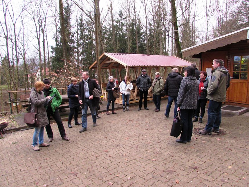 Weihnachtsfeier in der Langen Wand