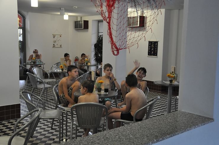 Schulanfangsparty im Badehaus