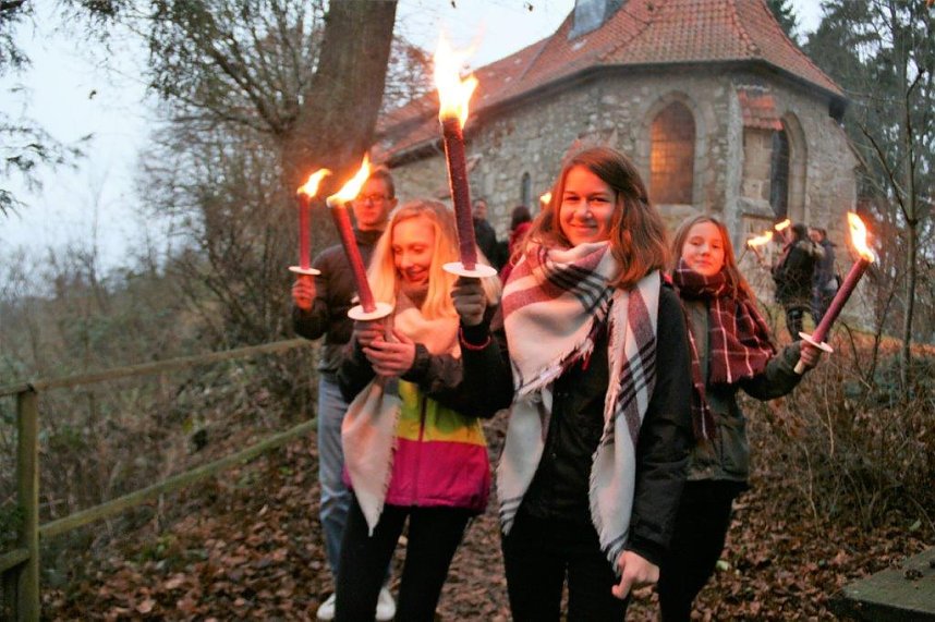 Weihnachtsmarkt in Ellrich er&ouml;ffnet