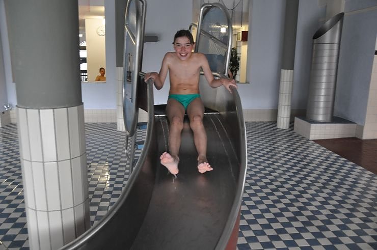 Schulanfangsparty im Badehaus