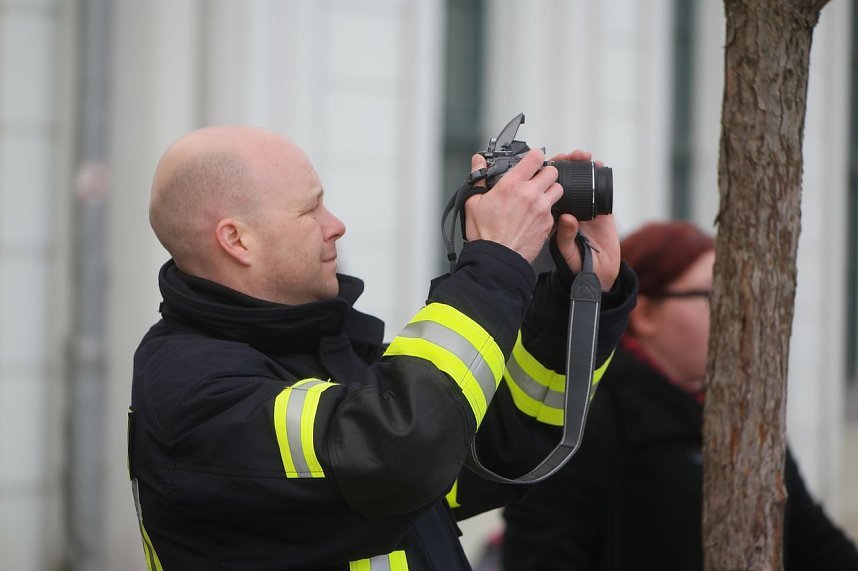 Empfangen und verteilt