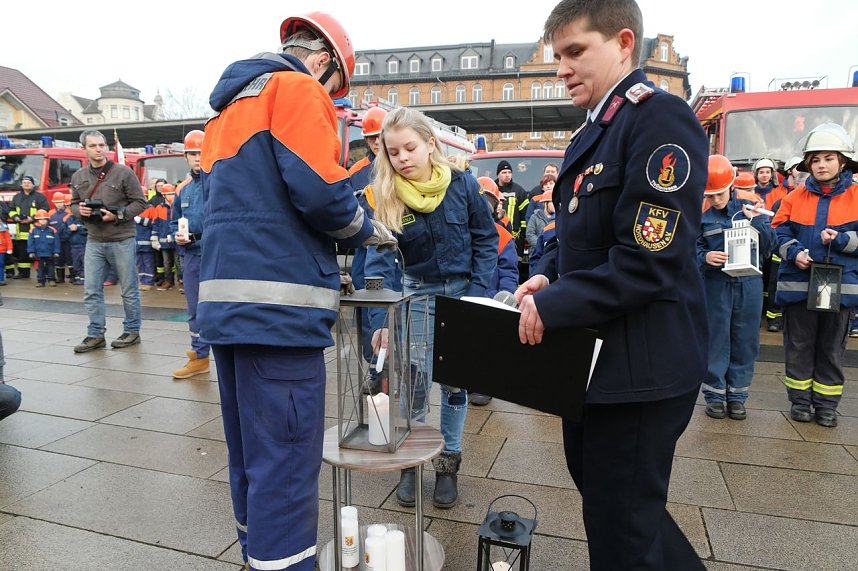 Empfangen und verteilt
