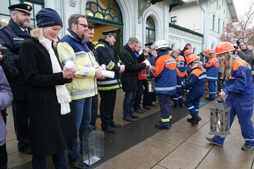 Empfangen und verteilt