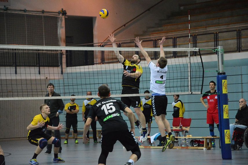 SVC - VC Dresden II - ein m&uuml;hevoller Heimsieg f&uuml;r die Nordh&auml;user