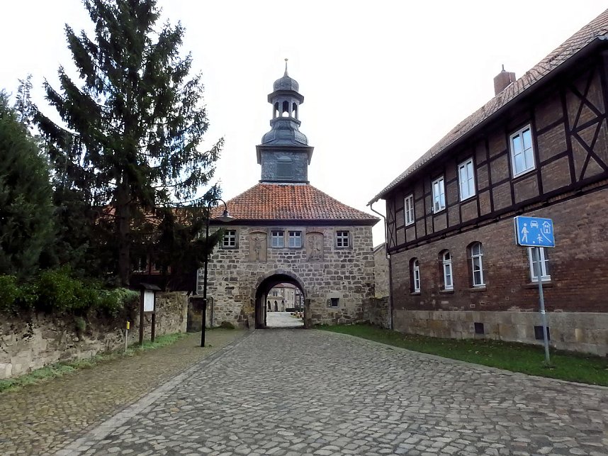Peter Blei unterwegs im Kloster Michaelstein bei Blankenburg