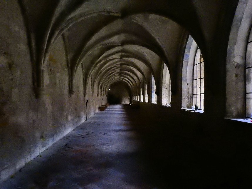 Peter Blei unterwegs im Kloster Michaelstein bei Blankenburg