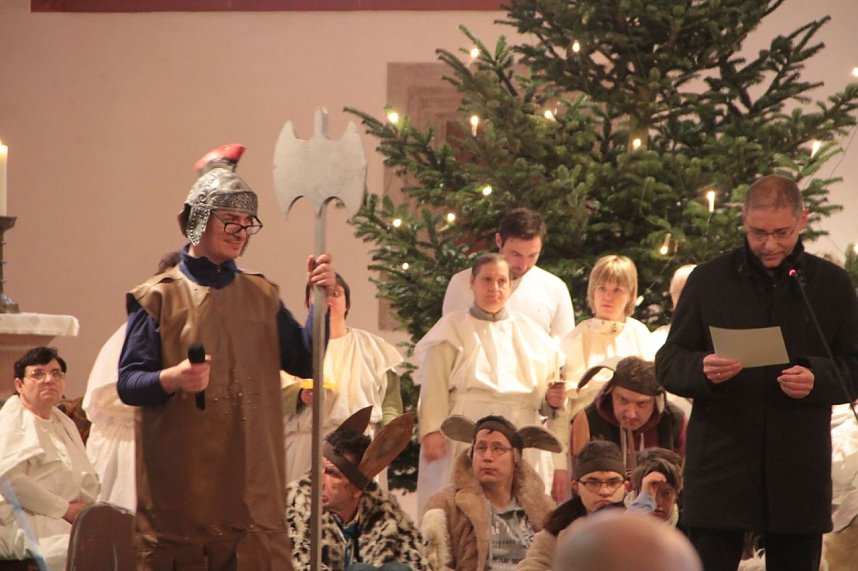 Weihnachtsgottesdienst der Nordth&uuml;ringer Lebenshilfe