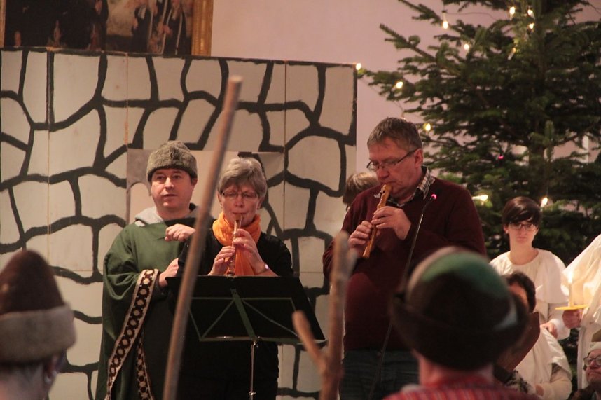 Weihnachtsgottesdienst der Nordth&uuml;ringer Lebenshilfe